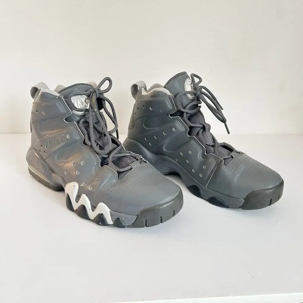 Nike Air Max Charles Barkley Youth Sneakers Gray